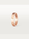 Love Wedding Band Diamond Ring Rose Gold - CARTIER - BALAAN 6