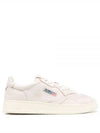 Medalist Leather Low-Top Sneakers White - AUTRY - BALAAN 2