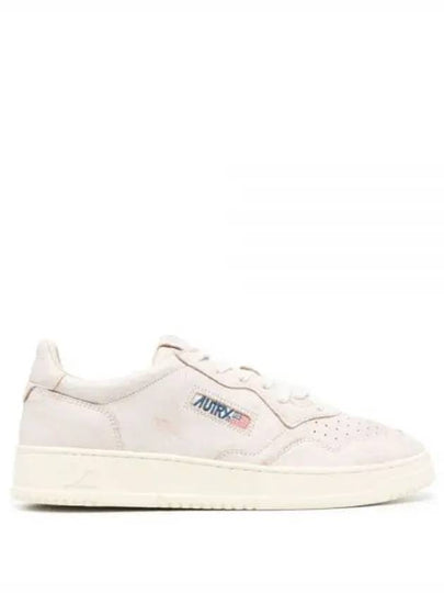 Medalist Leather Low-Top Sneakers White - AUTRY - BALAAN 2