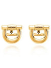 Gancini Logo Cufflinks Gold - SALVATORE FERRAGAMO - BALAAN 2