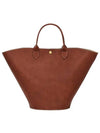 Epur XL Top Handle Bag Brown 10260HYZ 035 - LONGCHAMP - BALAAN 1