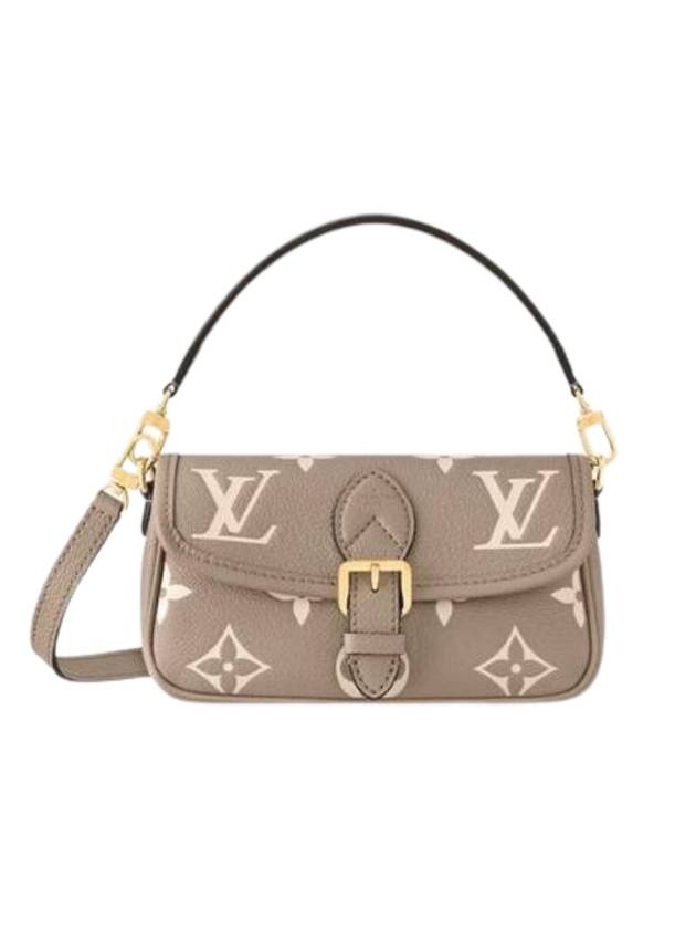 Nano Diane Bicolor Monogram Empreinte Leather Shoulder Bag Beige - LOUIS VUITTON - BALAAN 1