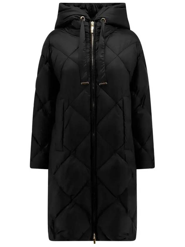 TREFE Quilted Hooded Padded Jacket Black 2429496075 078 - MAX MARA - BALAAN 2