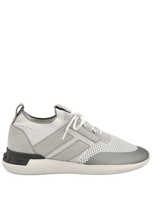 Ice Medium No Cord 02 High Tech Fabric Low Top Sneakers Gray - TOD'S - BALAAN 2