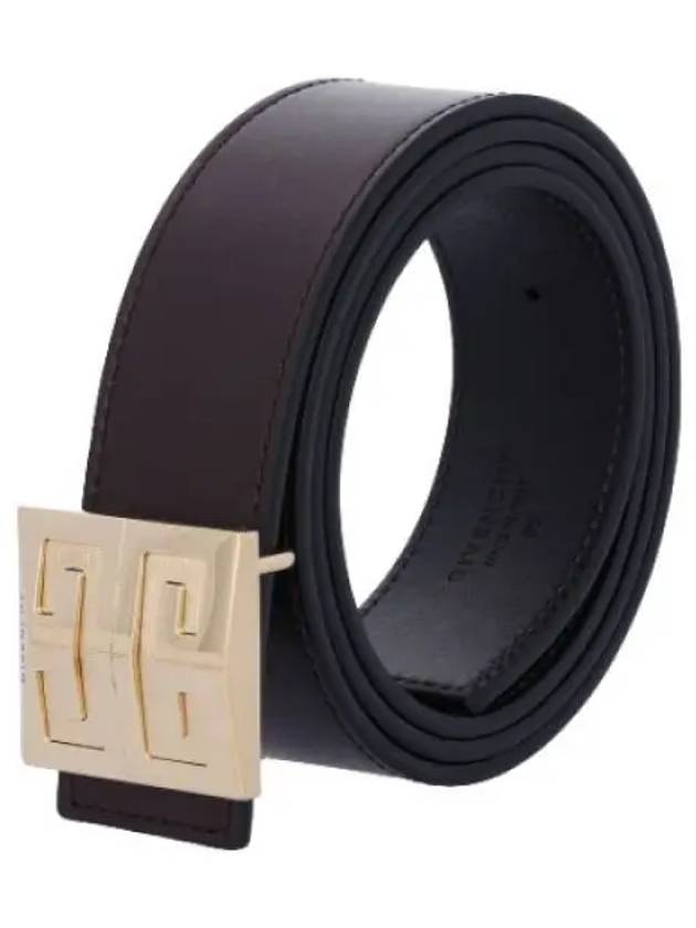 Reversible Belt Brown Black Waistband - GIVENCHY - BALAAN 1