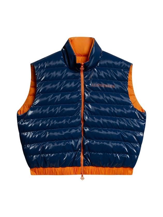 Women's Isla Reversible Vest Navy - J.LINDEBERG - BALAAN 2