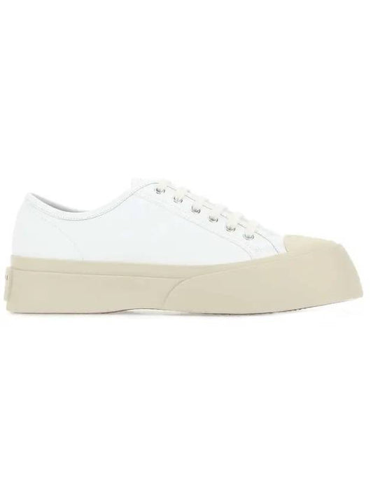 Pablo Platform Nappa Leather Low Top Sneakers Lilywhite - MARNI - BALAAN 1