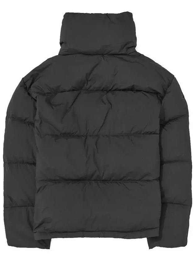 High-neck Down Puffer Short Padding Black - ACNE STUDIOS - BALAAN 4