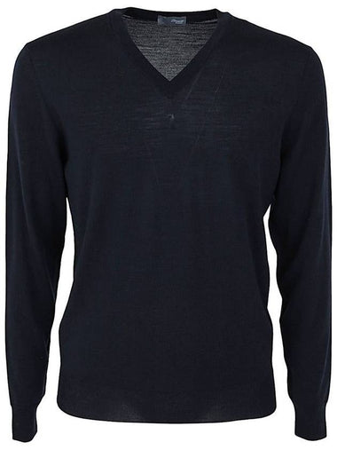 Drumohr Modern V-Neck Pullover Clothing - DRUMOHR - BALAAN 1