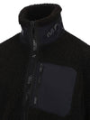 Men's Sagrek Shearling Fleece Zip-Up Jacket Black - MOOSE KNUCKLES - BALAAN 8