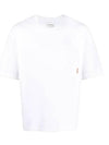 Pink Label Crew Neck Short Sleeve T-Shirt White - ACNE STUDIOS - BALAAN 2