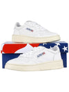 Medalist Goatskin Low Top Sneakers White - AUTRY - BALAAN 11