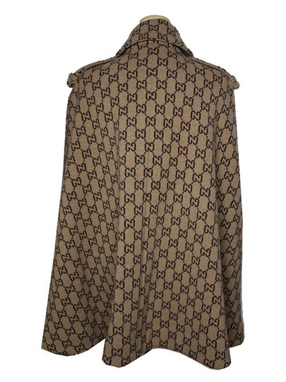 Deep beige pure wool cape 55 66 - GUCCI - BALAAN 2