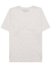 Embroidered Logo City Short Sleeve T-Shirt White - GUCCI - BALAAN 3