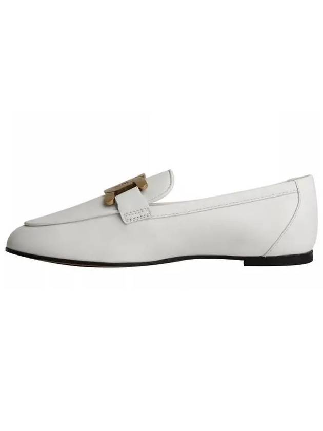 Kate Leather Loafers White - TOD'S - BALAAN 5