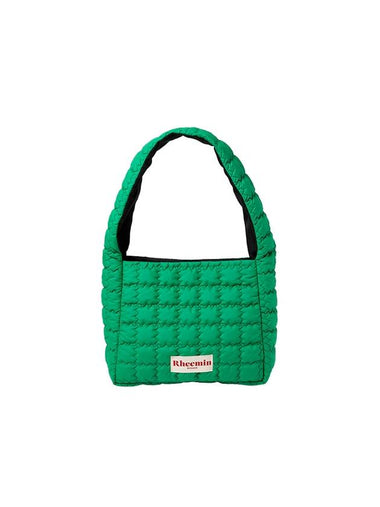 Biscuit Quilted Big Nugget Tote Bag Green - RHEEMIN - BALAAN 1