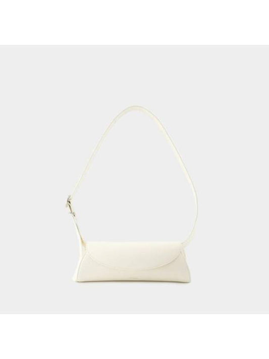 Cannolo SM Shoulder Bag White - JIL SANDER - BALAAN 1