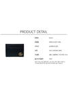 GG Marmont Leather Card Wallet Black - GUCCI - BALAAN 7