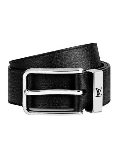 Men's Pont Neuf 35MM Leather Belt Black - LOUIS VUITTON - BALAAN 1