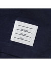 Midweight Jersey Short Sleeve T-Shirt Navy - THOM BROWNE - BALAAN 4