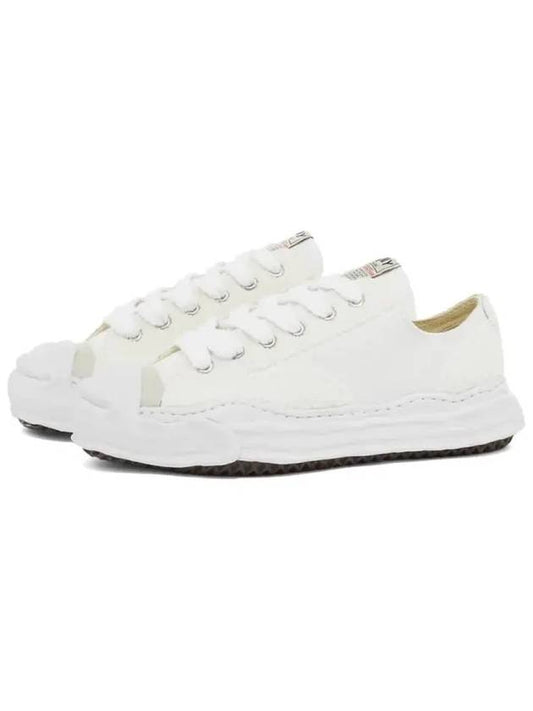 Hank OG Sole Chenille Sneakers A08FW720 WHITE - MAISON MIHARA YASUHIRO - BALAAN 2