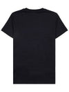 Print Cotton Short Sleeve T-Shirt Black - MAX MARA - BALAAN 3