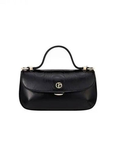 Women s La Prima Moire Leather Handbag Black 271342 - GIORGIO ARMANI - BALAAN 1