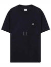 GoGGle Bag Print Short Sleeve T-Shirt Navy - CP COMPANY - BALAAN 2