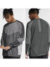 Tech Fleece Long Sleeve T-Shirt Grey - NIKE - BALAAN 2