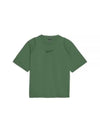 Camargue Embroidered Logo Cotton Short Sleeve T-shirt Green - JACQUEMUS - BALAAN 2