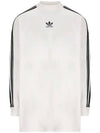 Oversized Long Sleeve T-Shirt White - BALENCIAGA - BALAAN 1