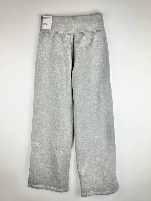 Phoenix Fleece Wide Leg Track Pants Grey - NIKE - BALAAN 4