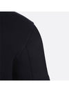 Lens Wappen Light Fleece Sweatshirt Black - CP COMPANY - BALAAN 5