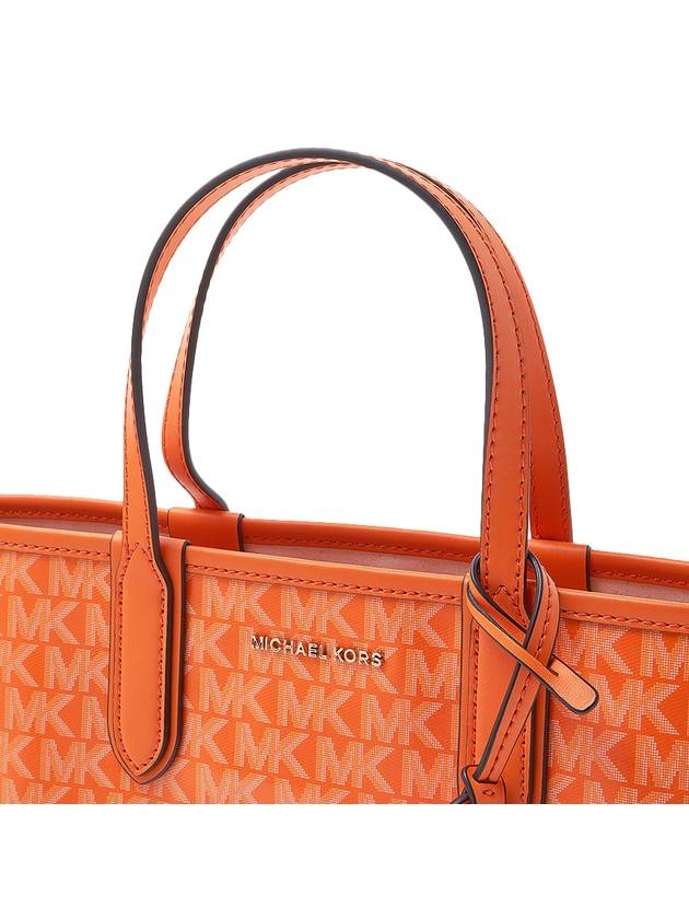 Eliza Extra Small Logo Tote Bag Apricot - MICHAEL KORS - BALAAN 9