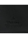 Saffiano Small Half Wallet Black 5115002MW S000B N402 - VIVIENNE WESTWOOD - BALAAN 7