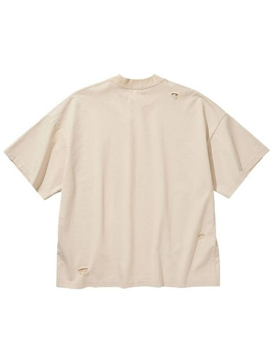 RUDE SS T SHIRT BEIGE - LIBERE - BALAAN 2