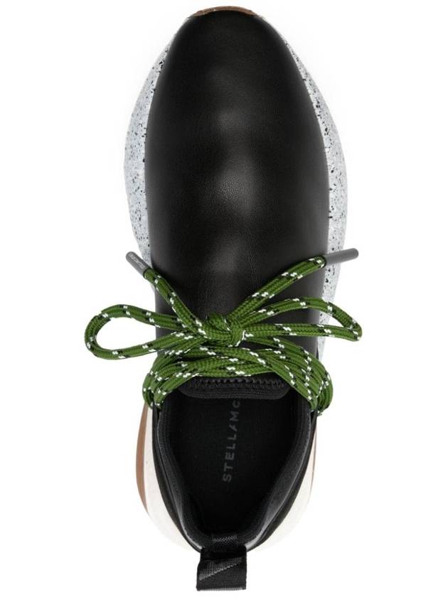 faux-leather panelled sneakers - STELLA MCCARTNEY - BALAAN 4