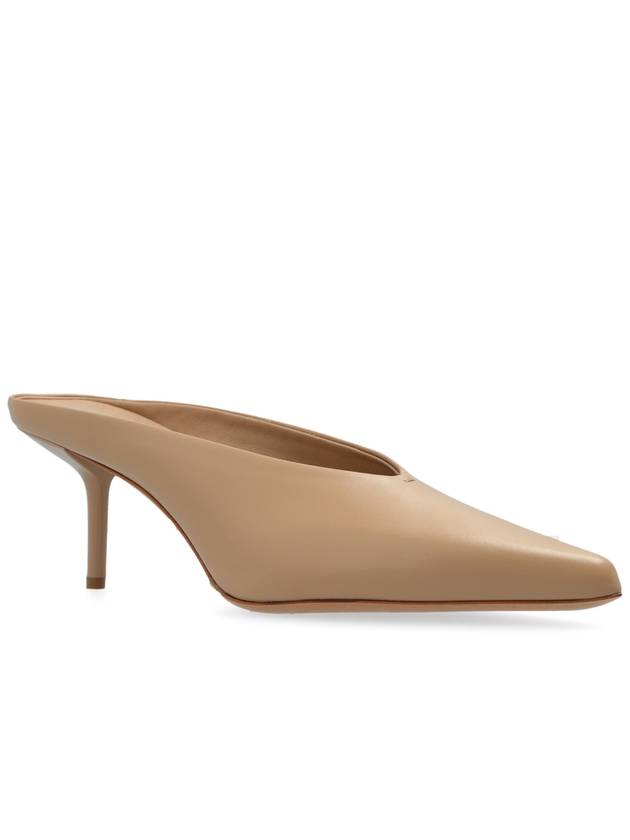 Max Mara Heeled Sandals, Women's, Beige - MAX MARA - BALAAN 4