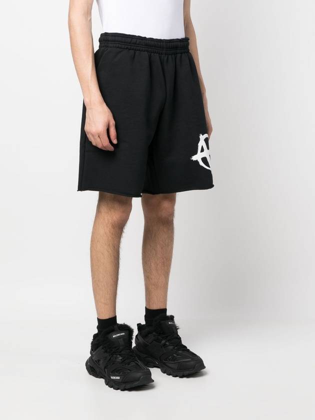 Logo Print Midi Shorts UE63SP261B - VETEMENTS - BALAAN.