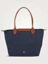 Le Pliage Original Medium Shoulder Bag Tote Navy Women s - LONGCHAMP - BALAAN 4