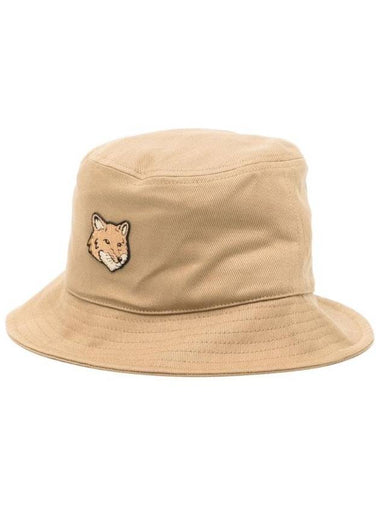 Bold Fox Head Bucket Hat Brown - MAISON KITSUNE - BALAAN 1