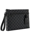 Takeoff Damier Pouch Bag Grey - LOUIS VUITTON - BALAAN 6