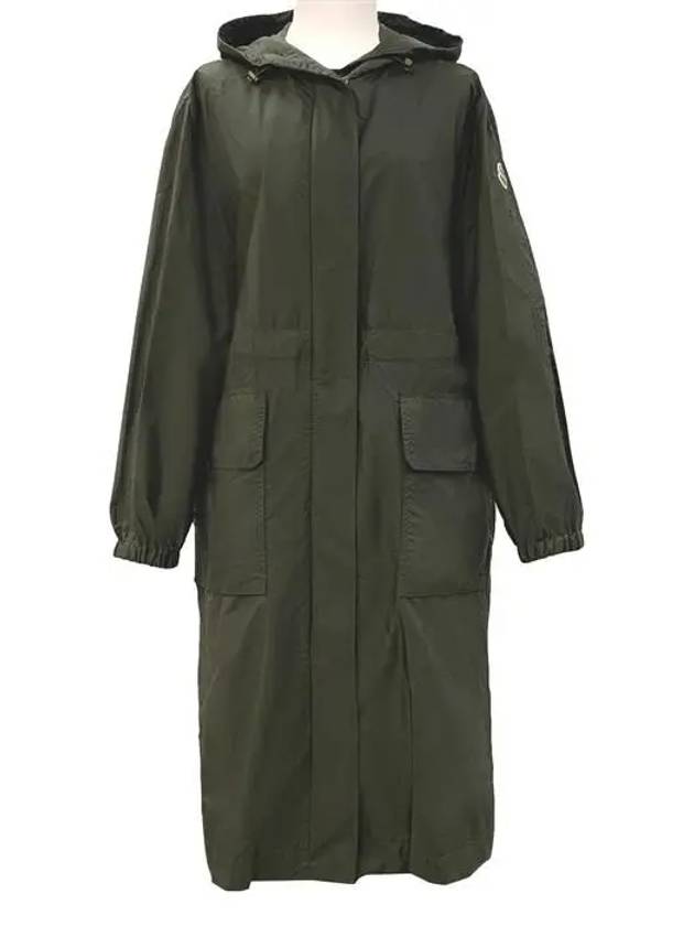 Hiengos Hooded Raincoat Dark Green - MONCLER - BALAAN 2