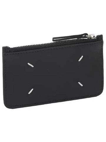 Signature Stitch Zipper Pocket Card Wallet Women - MAISON MARGIELA - BALAAN 1