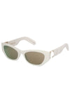 Lady Cannage Sunglasses White - DIOR - BALAAN 2