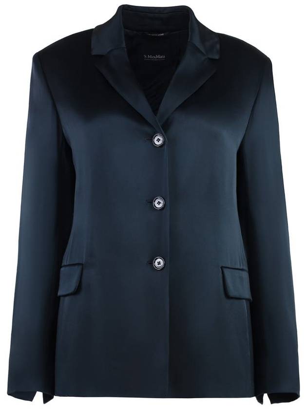 'S Max Mara Guido Satin Blazer - S MAX MARA - BALAAN 1