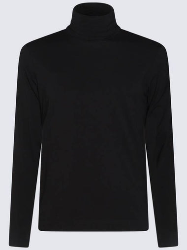 Cruciani Black Cotton T-Shirt - CRUCIANI - BALAAN 1