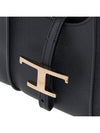 T Timeless Leather Micro Shoulder Bag Black - TOD'S - BALAAN 7