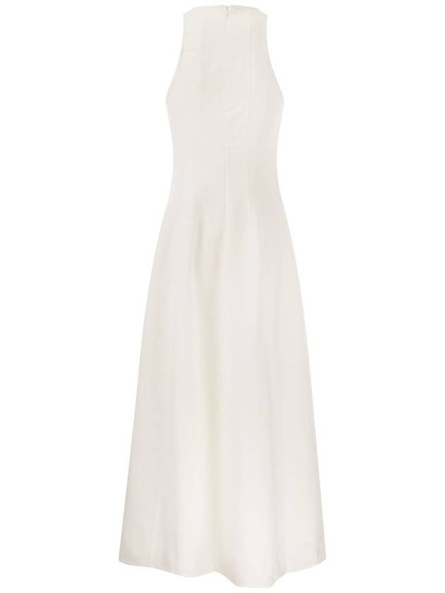 Pleated Sleeveless Maxi Dress MH126A5171C600 - BRUNELLO CUCINELLI - BALAAN 3