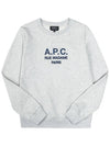 Women's Logo Tina Sweatshirt Ecru - A.P.C. - BALAAN.